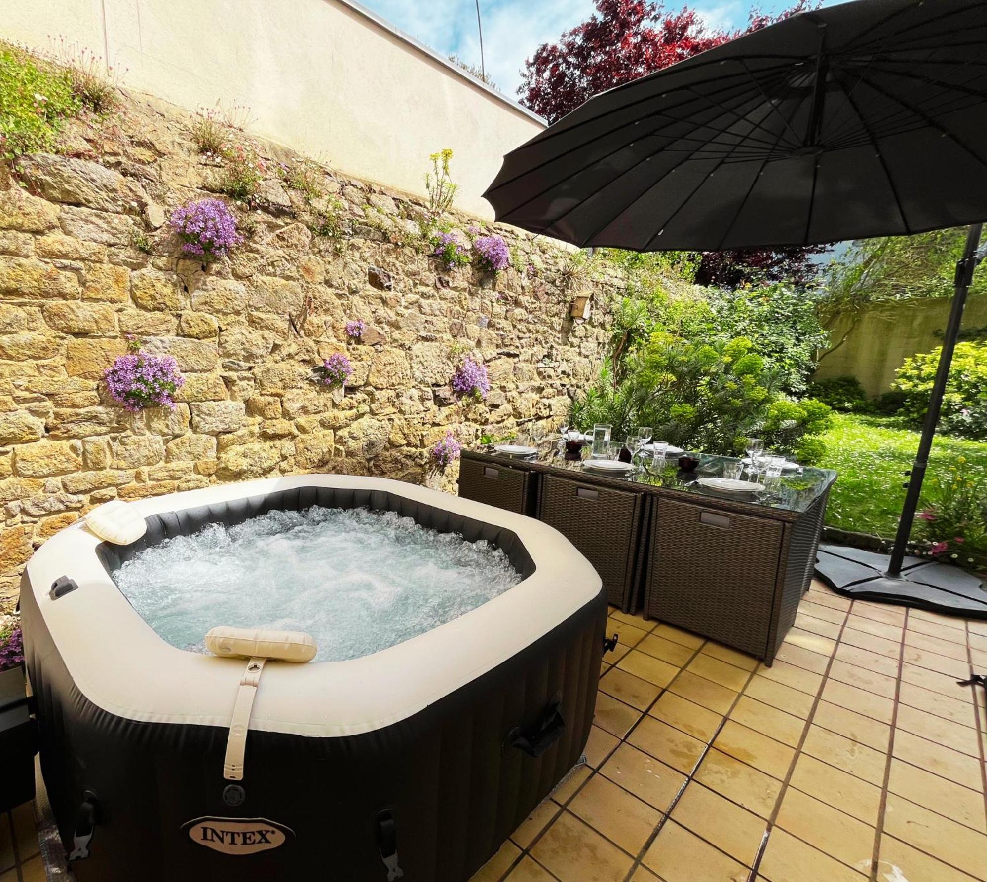 Ideal - Plage, Jardin & Jacuzzi, Proche Plage Et Thalasso - 1 A 6 Personnes Saint-Malo Exteriör bild