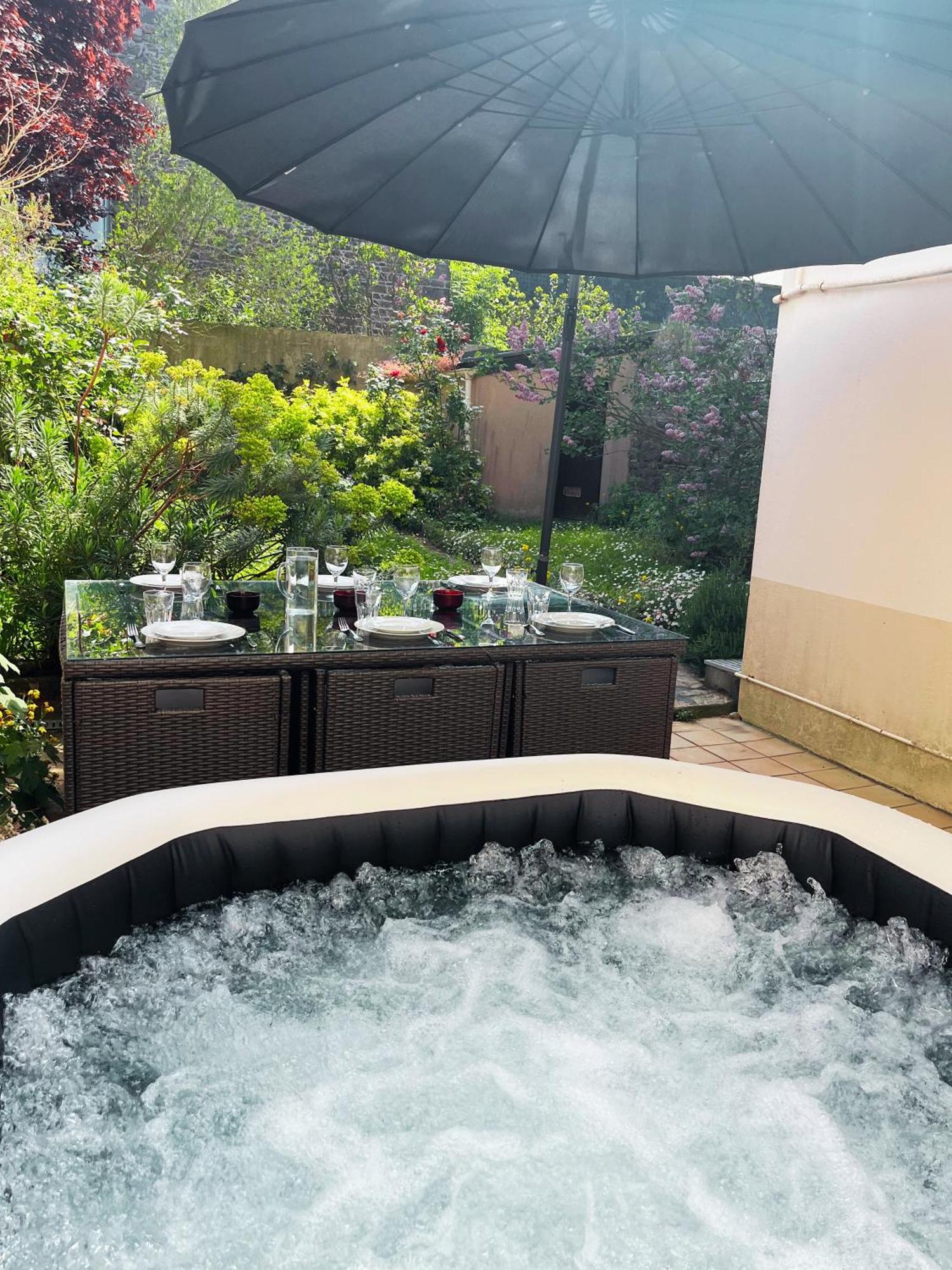 Ideal - Plage, Jardin & Jacuzzi, Proche Plage Et Thalasso - 1 A 6 Personnes Saint-Malo Exteriör bild